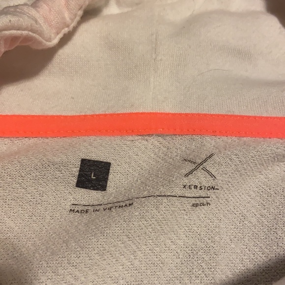 Xersion size L cowl neck white sweatshirt - Picture 3 of 5